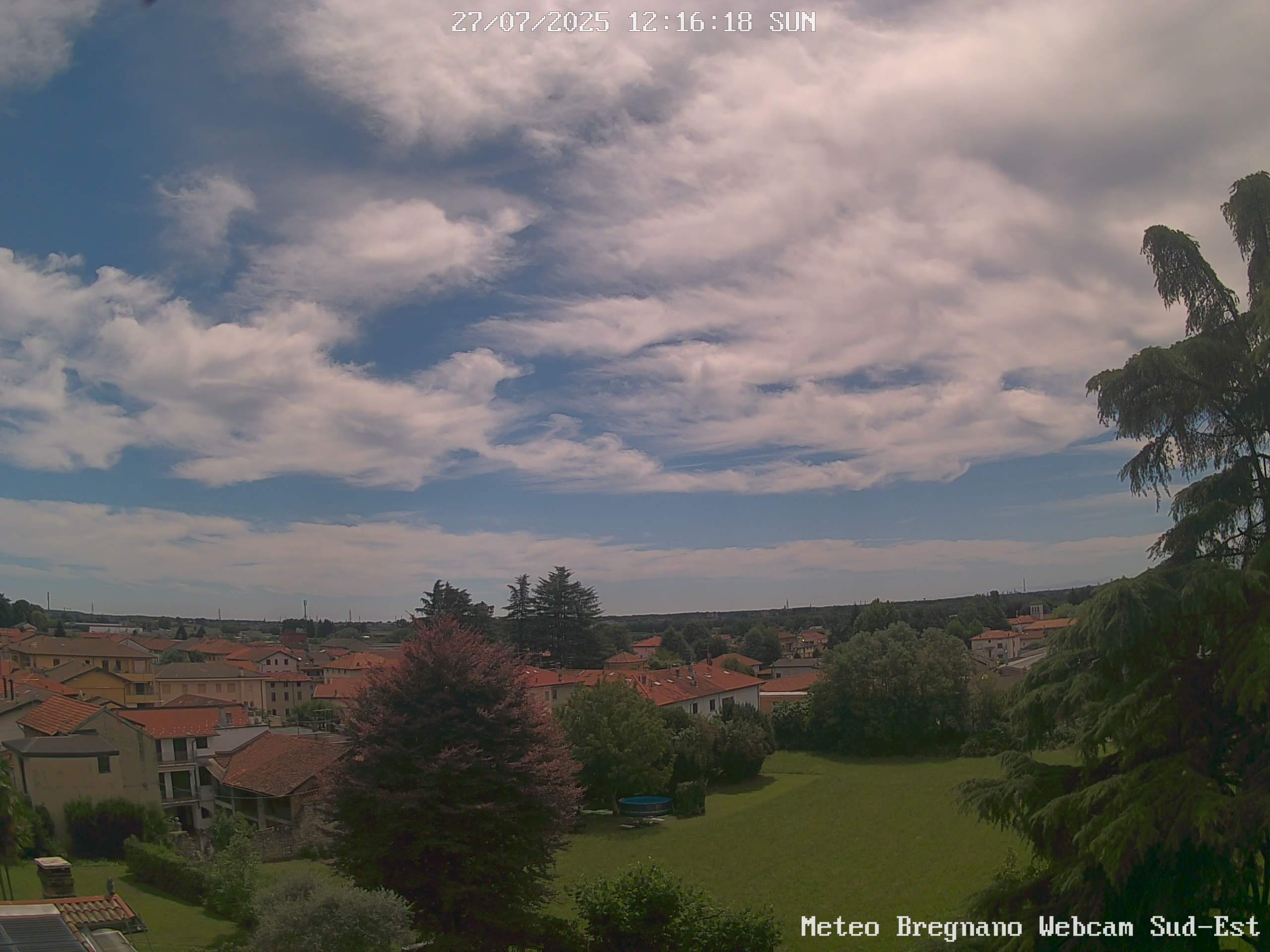immagine della webcam nei dintorni di Castelseprio: webcam Bregnano