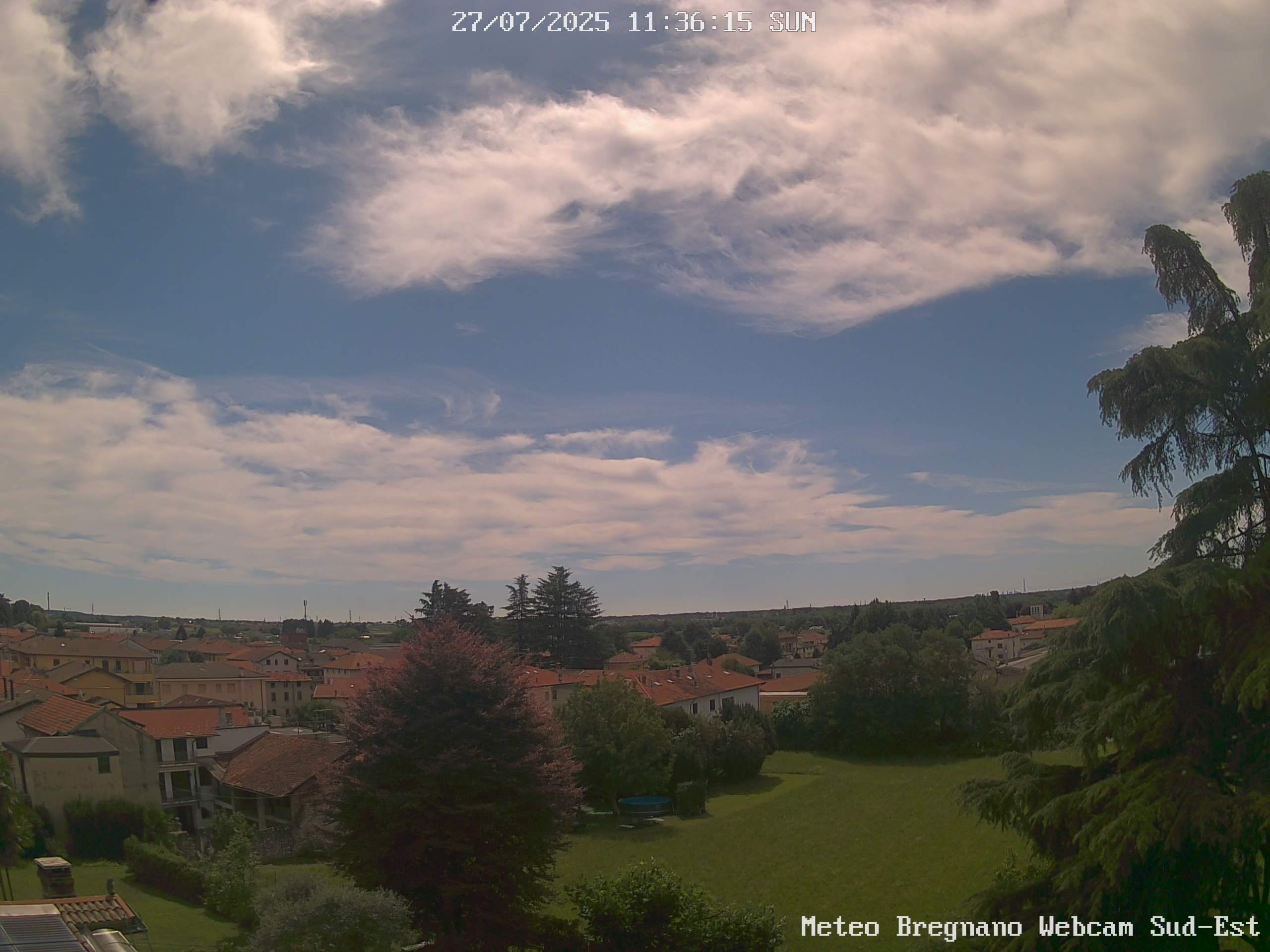 immagine della webcam nei dintorni di Albese con Cassano: webcam Bregnano