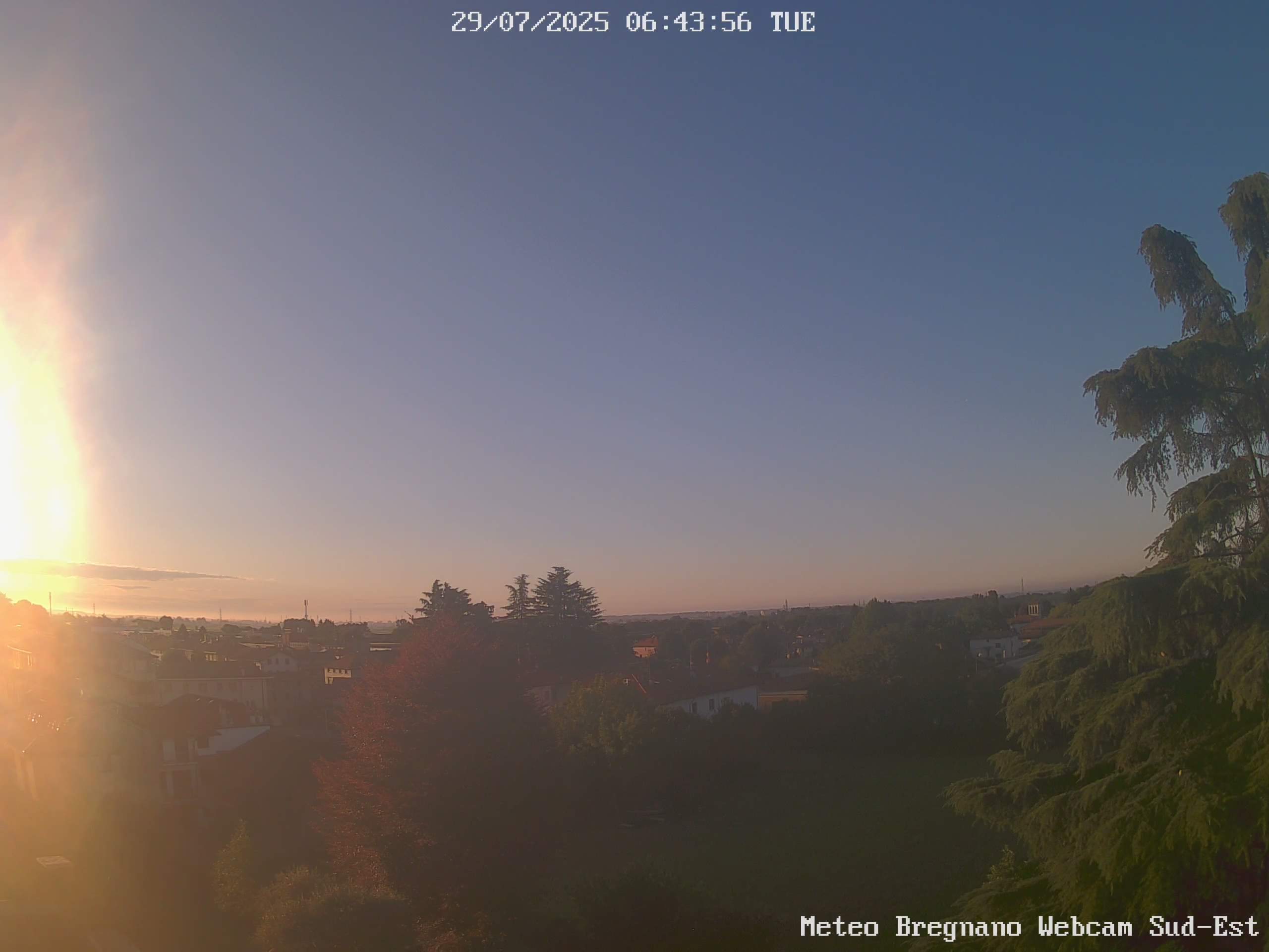 immagine della webcam nei dintorni di Brunate: webcam Bregnano