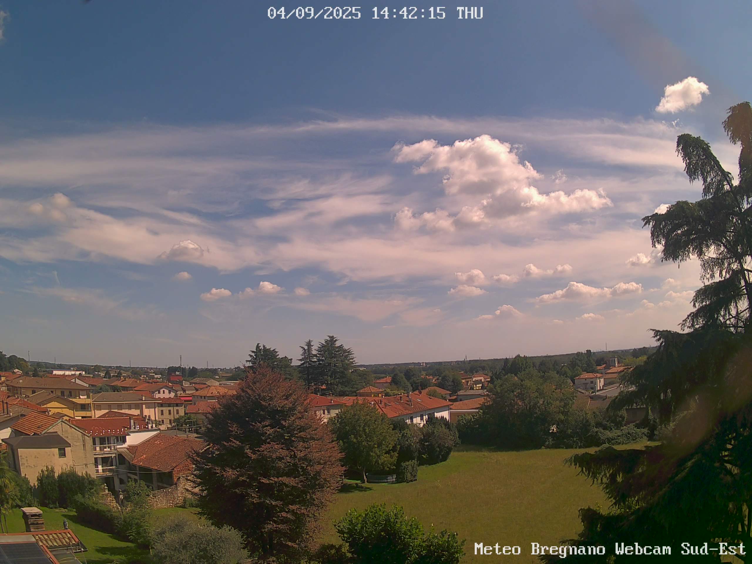 immagine della webcam nei dintorni di Senna Comasco: webcam Bregnano