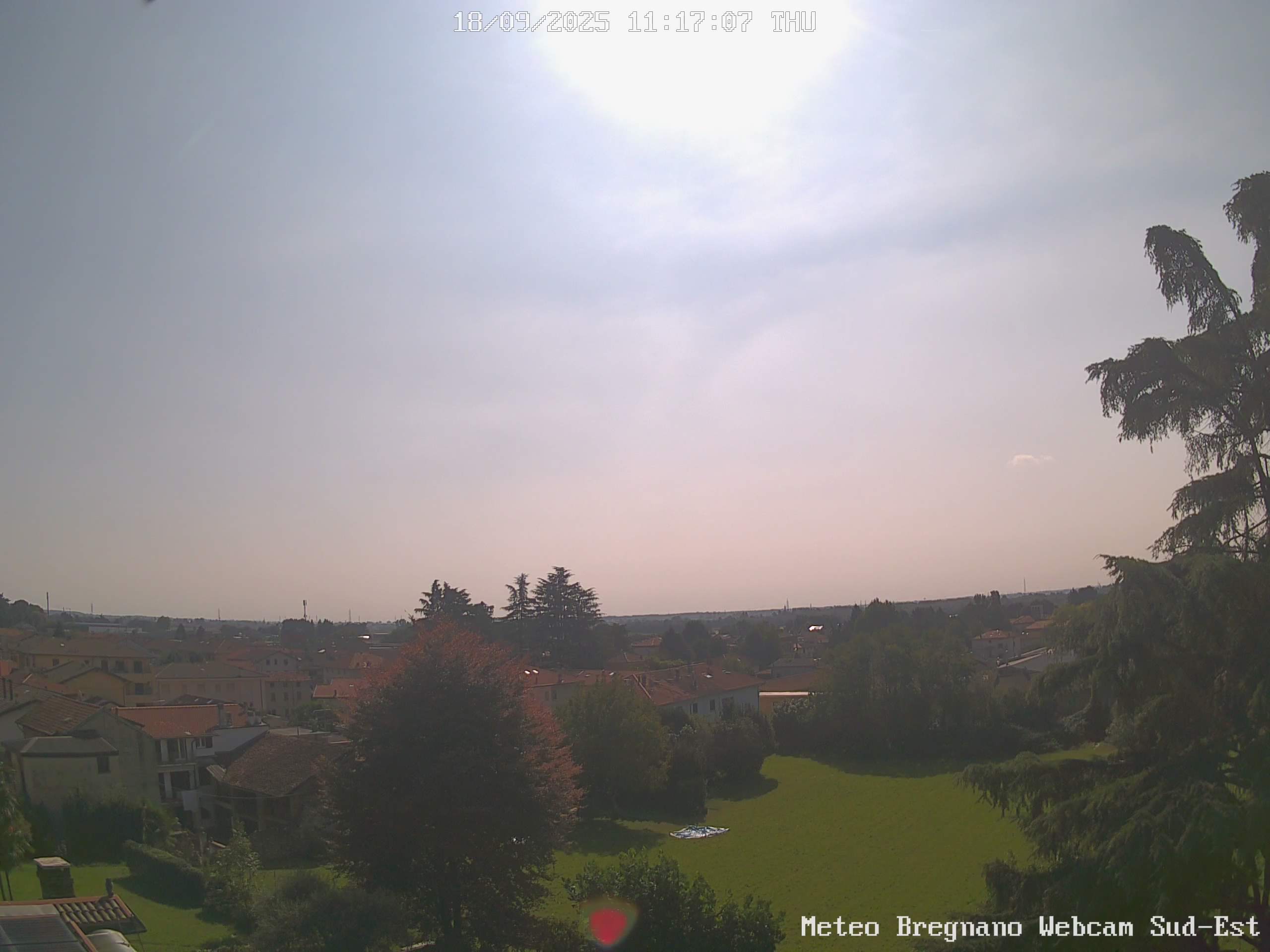 immagine della webcam nei dintorni di Castelseprio: webcam Bregnano