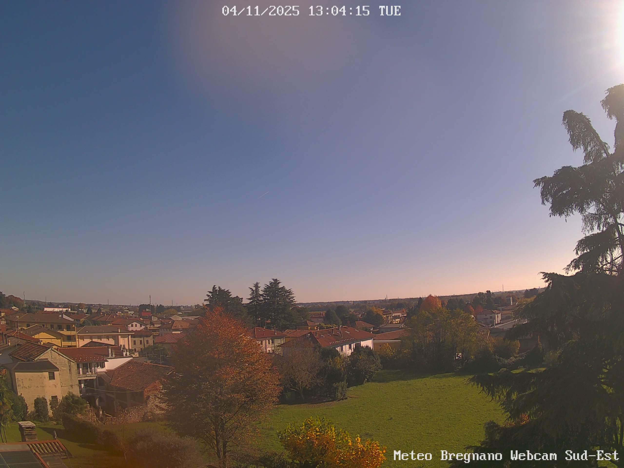 immagine della webcam nei dintorni di Castelseprio: webcam Bregnano