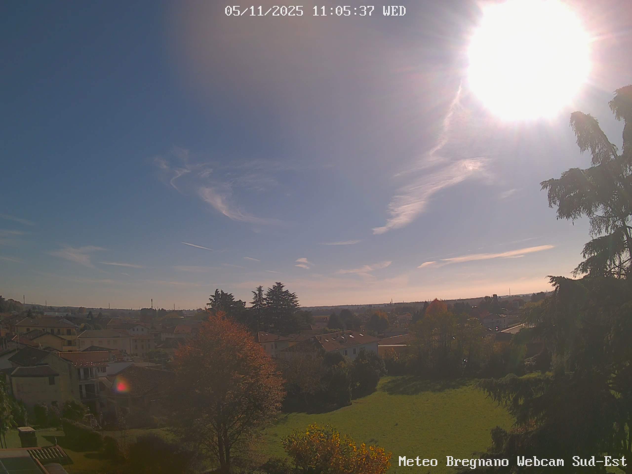immagine della webcam nei dintorni di Valmorea: webcam Bregnano