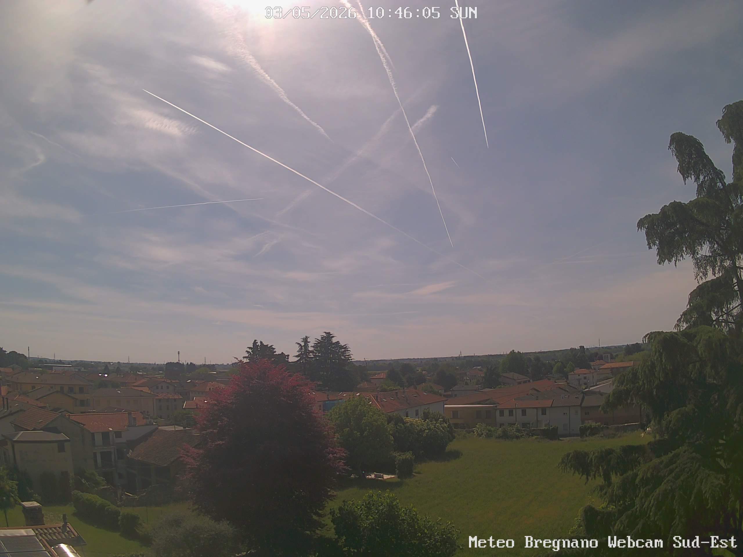 immagine della webcam nei dintorni di Castelseprio: webcam Bregnano