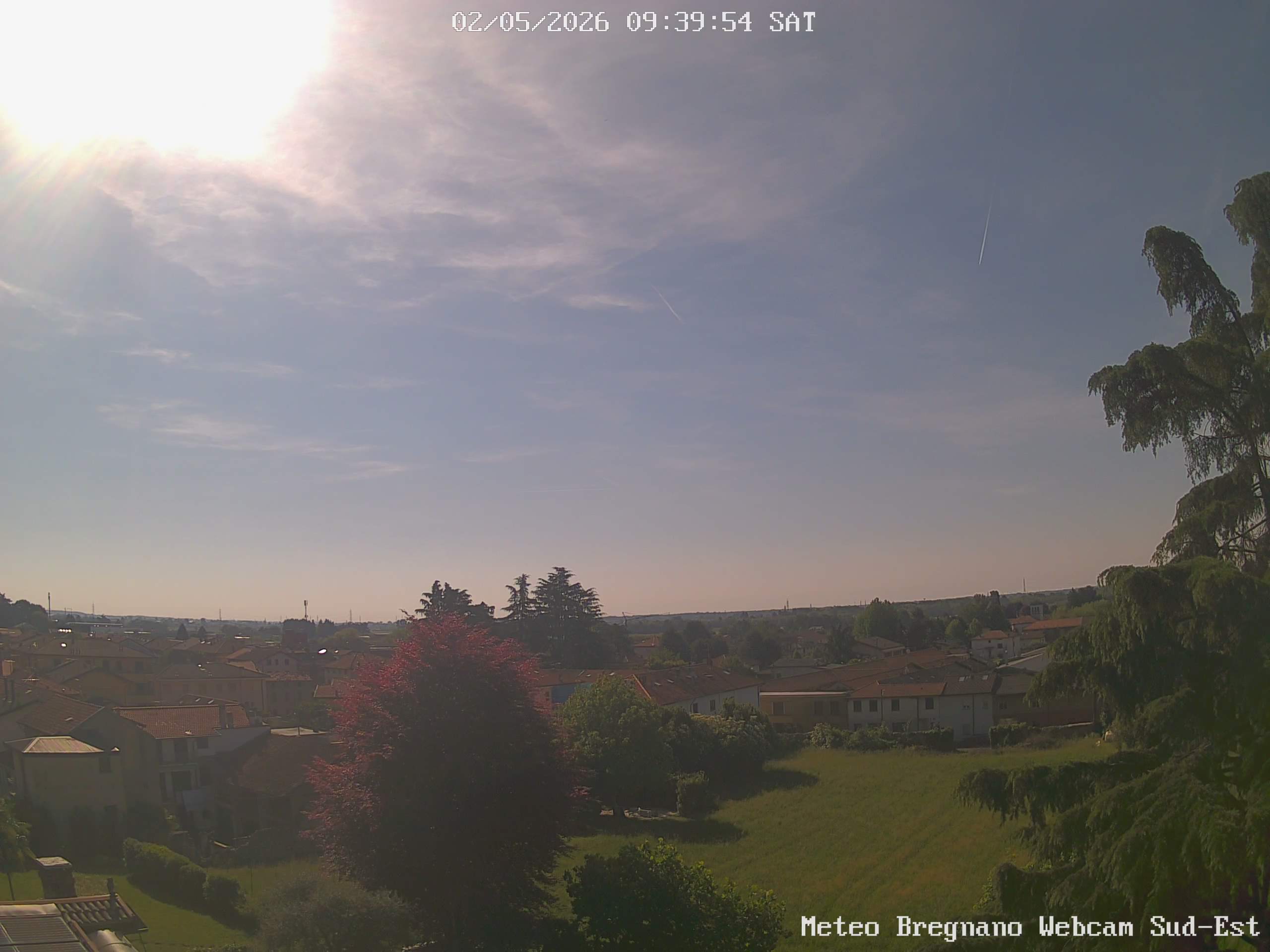 immagine della webcam nei dintorni di Capiago Intimiano: webcam Bregnano