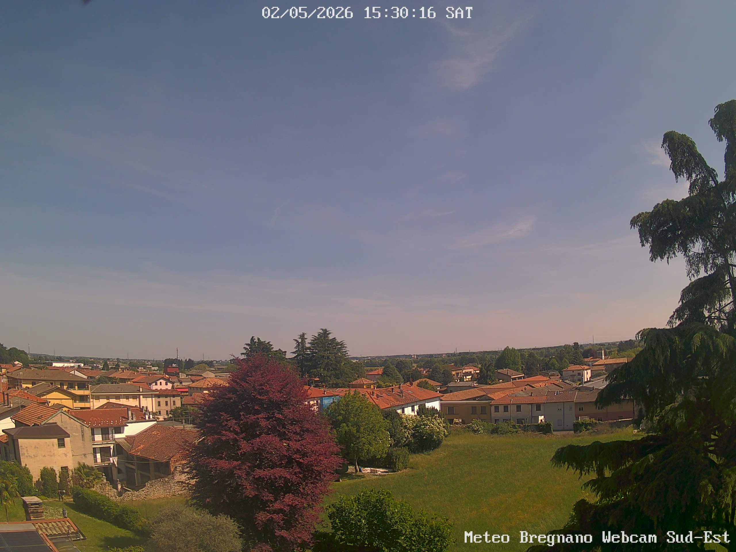 immagine della webcam nei dintorni di Albese con Cassano: webcam Bregnano