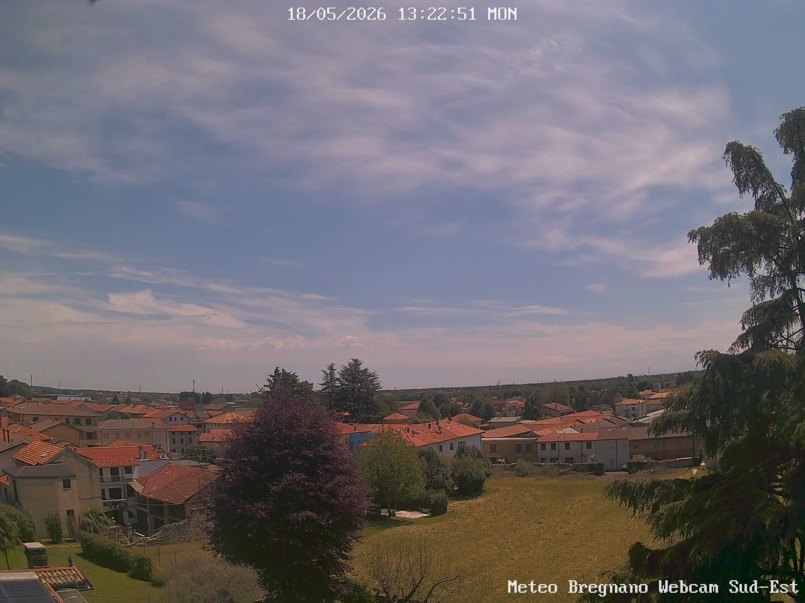 immagine della webcam nei dintorni di Albese con Cassano: webcam Bregnano