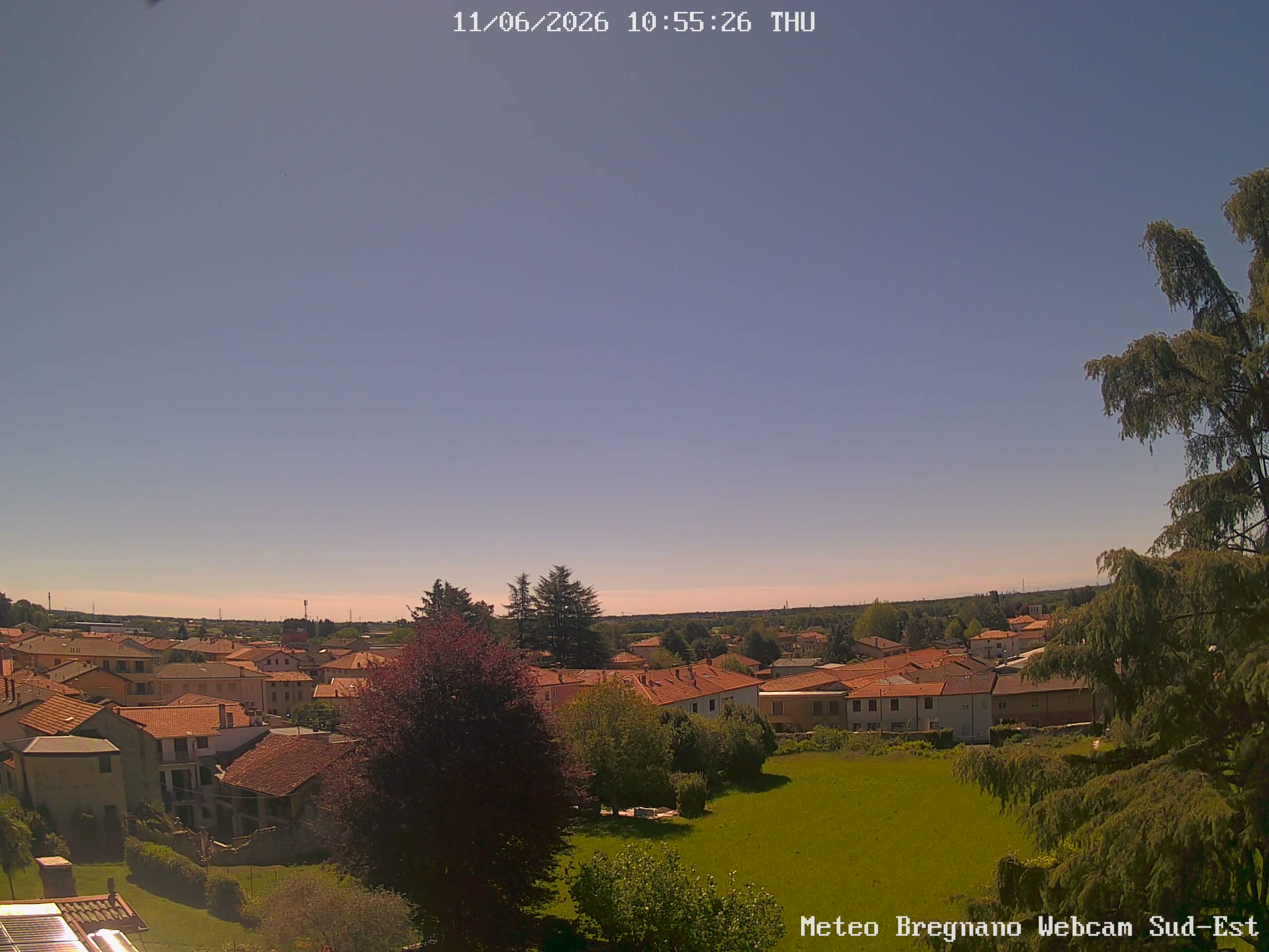 immagine della webcam nei dintorni di Albese con Cassano: webcam Bregnano