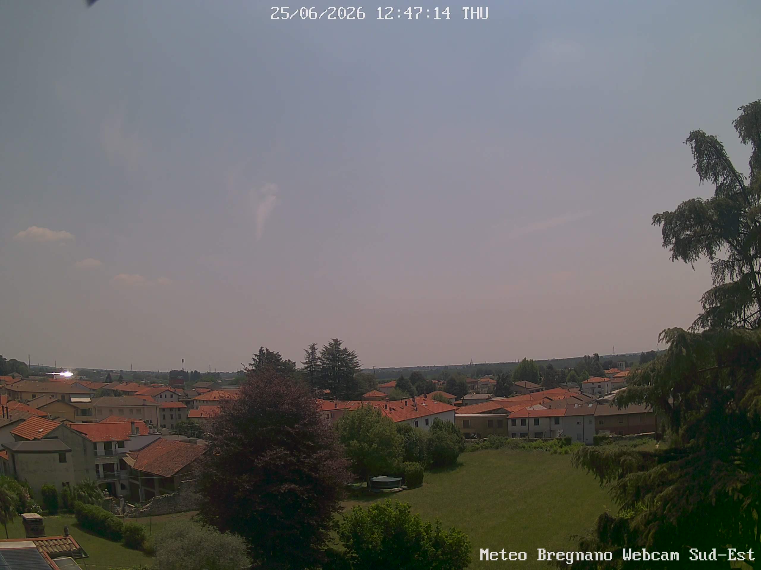 immagine della webcam nei dintorni di Albese con Cassano: webcam Bregnano