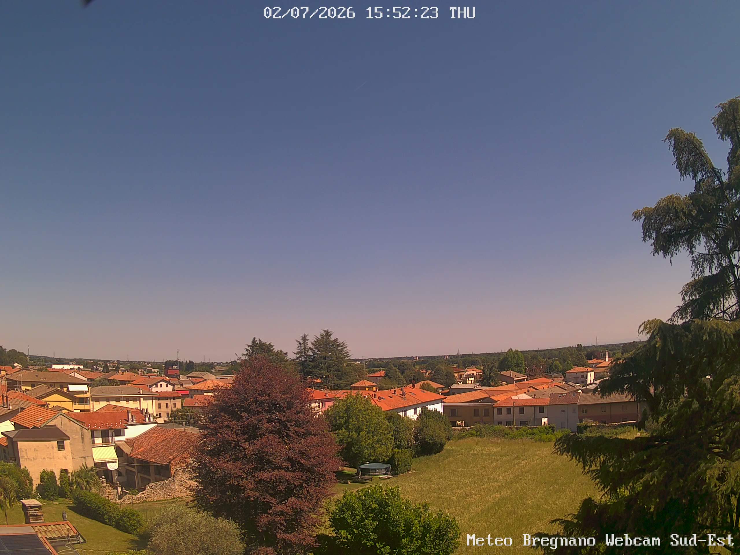 immagine della webcam nei dintorni di Albese con Cassano: webcam Bregnano