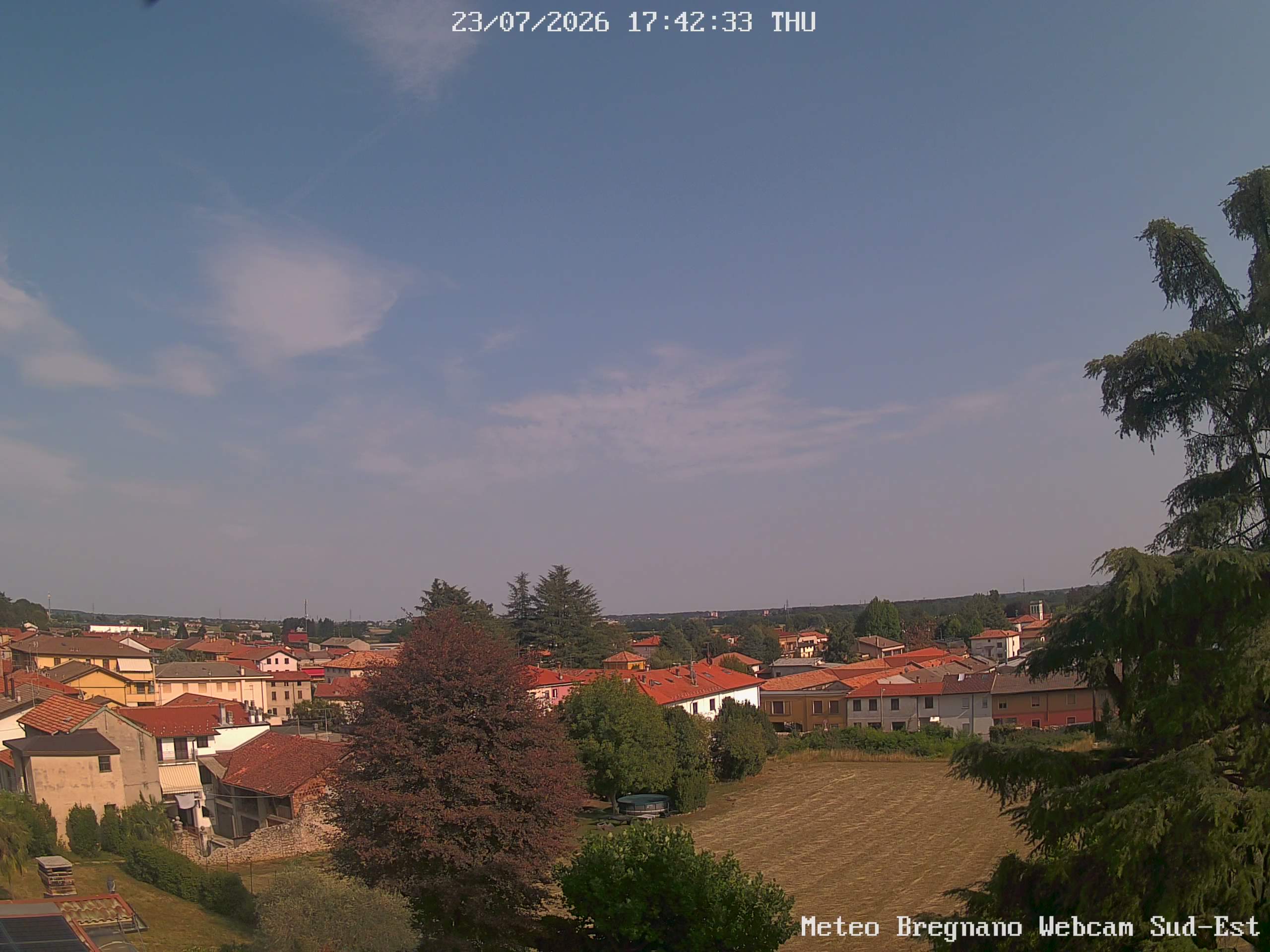 immagine della webcam nei dintorni di Capiago Intimiano: webcam Bregnano